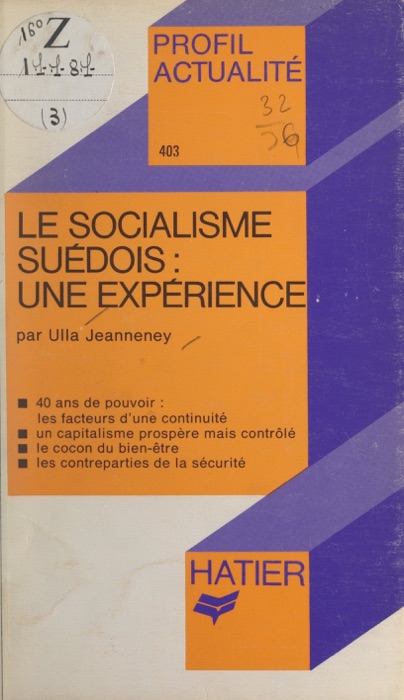 Le socialisme suédois : une expérience