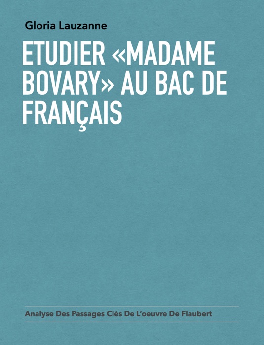 Etudier «Madame Bovary» au bac de français