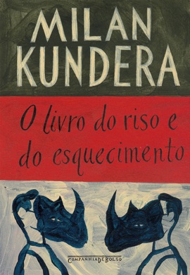 Capa do livro O Livro do Riso e do Esquecimento de Kundera, Milan