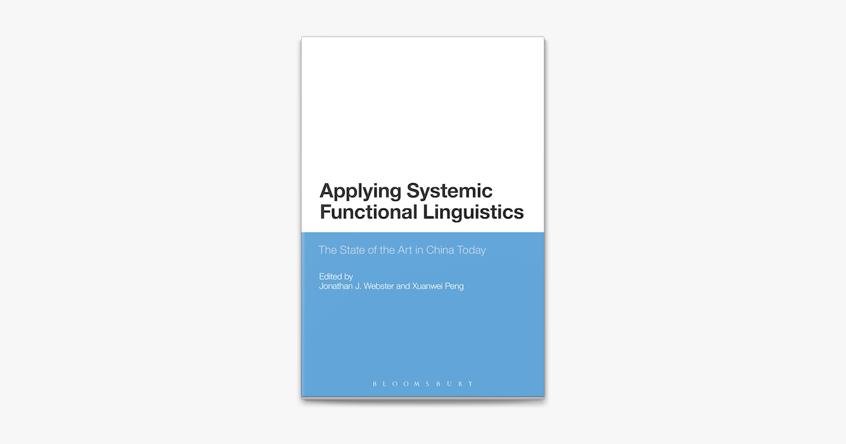 ‎Applying Systemic Functional Linguistics En Apple Books