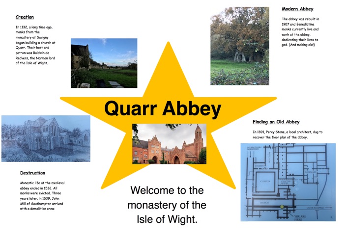 Quarr Abbey Poster