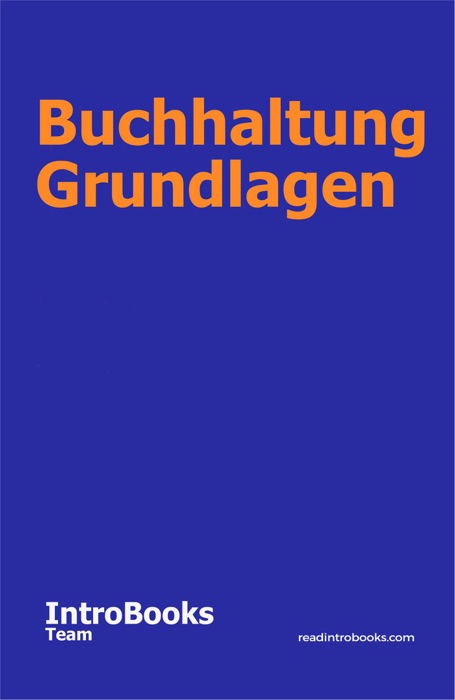 Buchhaltung Grundlagen