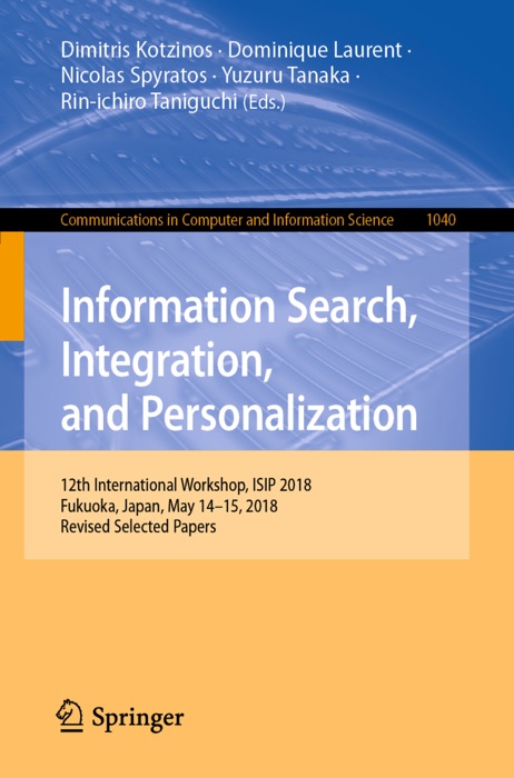 Information Search, Integration, and Personalization