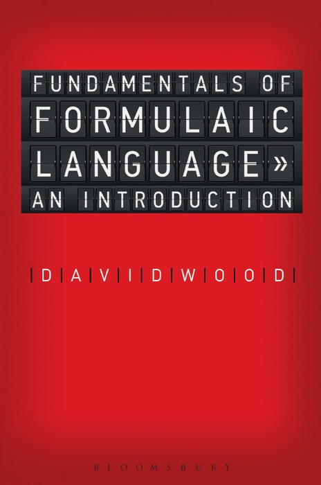 Fundamentals of Formulaic Language