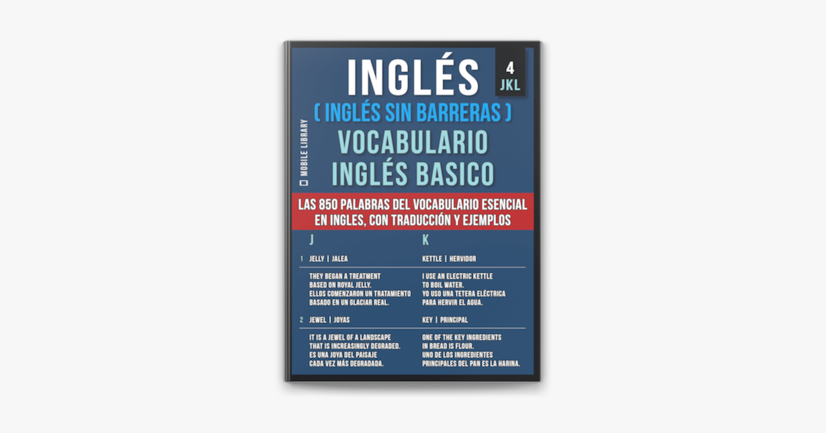 Ingles Ingles Sin Barreras Vocabulario Ingles Basico 4 Jkl Su Apple Books