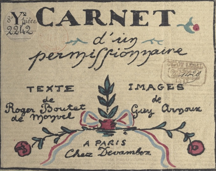 Carnet d'un permissionnaire