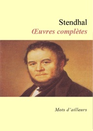 Book's Cover of Œuvres complètes de Stendhal