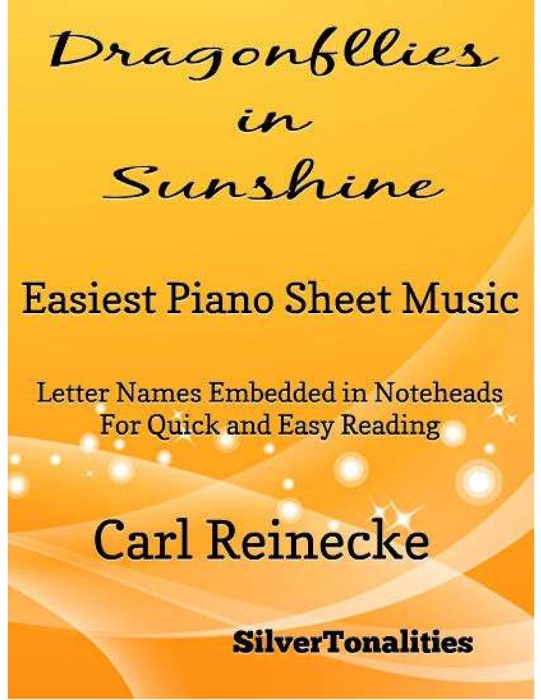 Dragonflies In Sunshine Easiest Piano Sheet Music
