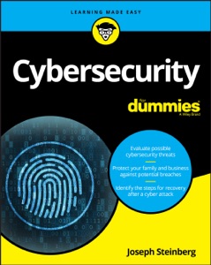 Cybersecurity For Dummies Book Cover