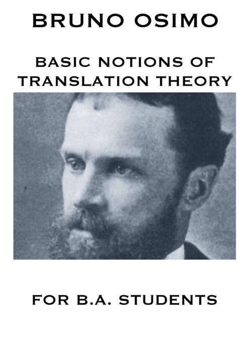 Basic notions of Translation Theory