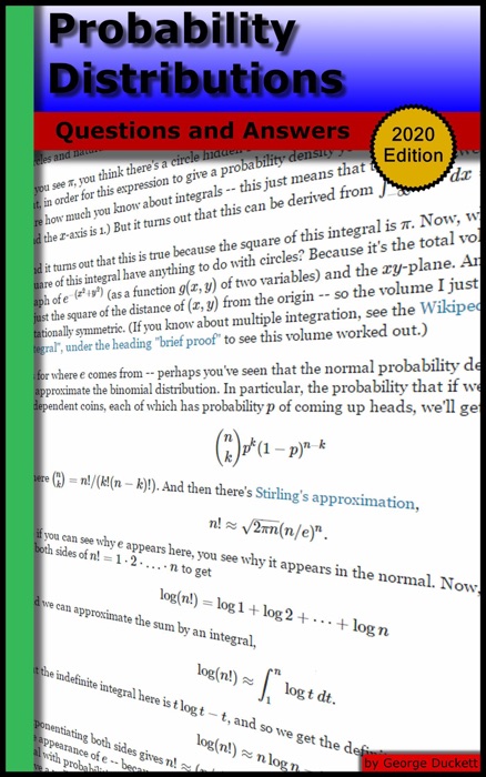 Probability Distributions: Questions and Answers (2020 Edition)