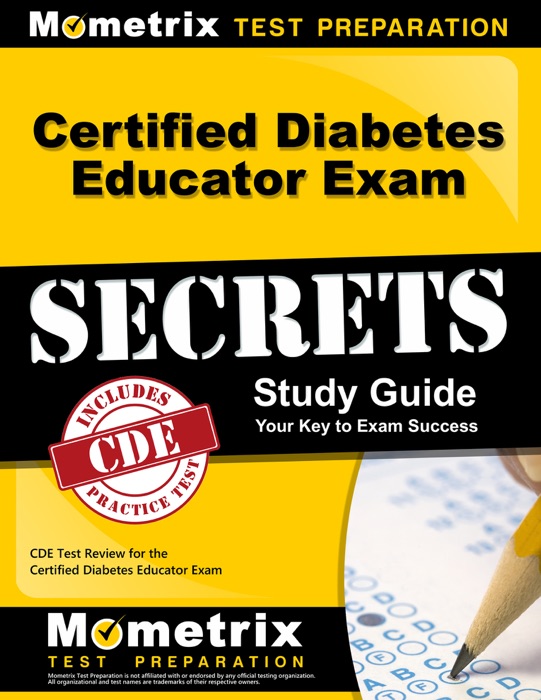 Certified Diabetes Educator Exam Secrets Study Guide: