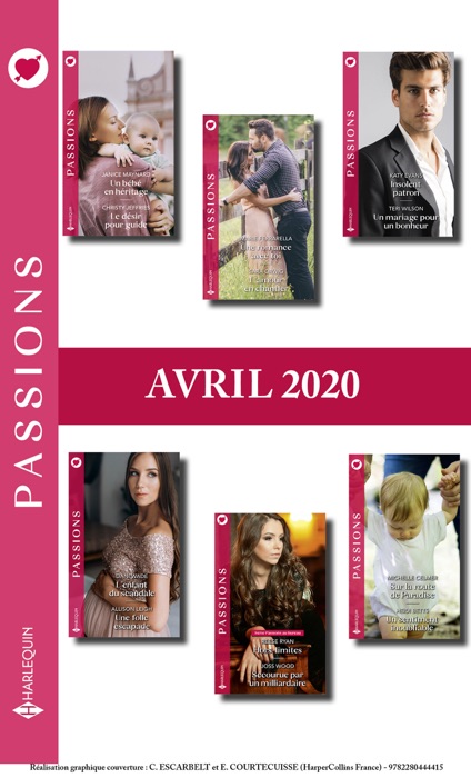 Pack mensuel Passions : 12 romans (Avril 2020)