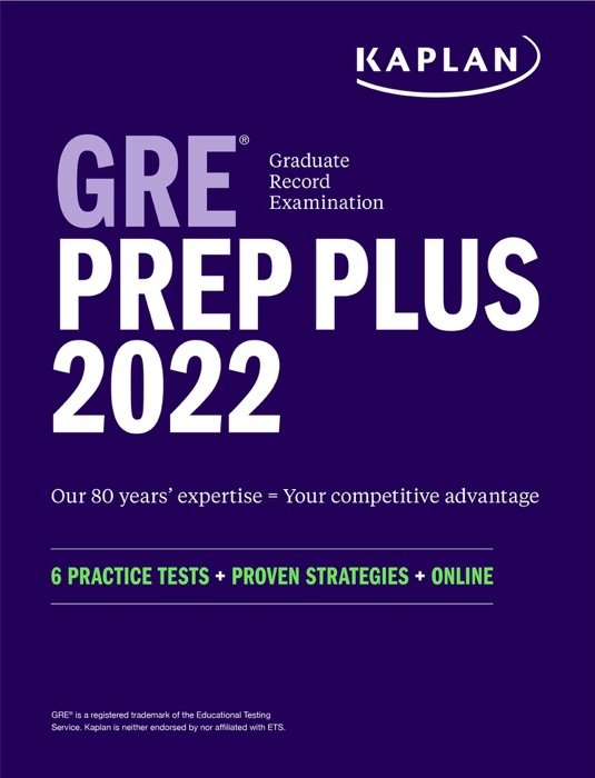 GRE Prep Plus 2022