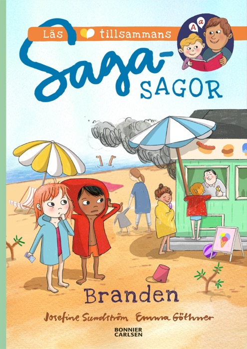 Sagasagor. Läs tillsammans. Branden