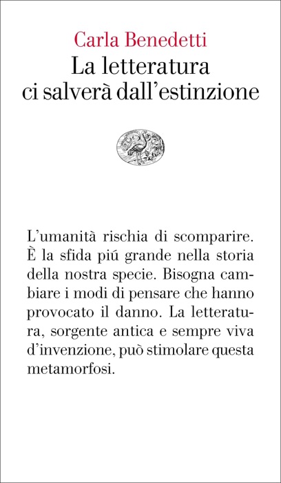 La letteratura ci salverà dall'estinzione