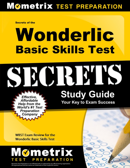 Secrets of the Wonderlic Basic Skills Test Study Guide: