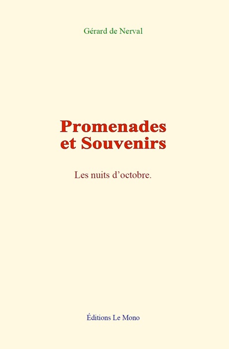 Promenades et Souvenirs