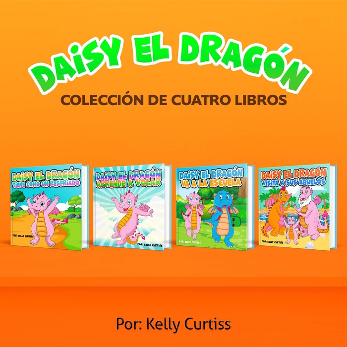 Serie Daisy el Drag贸n Colecci贸n de Cuatro Libros