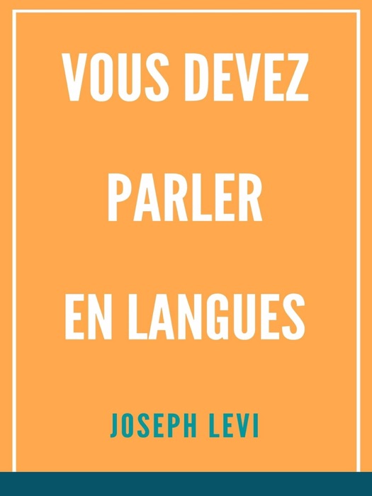 Vous Devez Parler En Langues