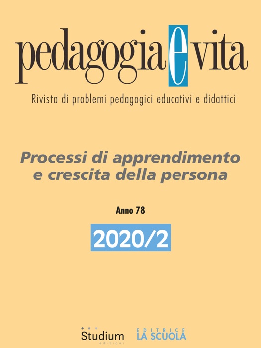 Pedagogia e Vita 2020/2