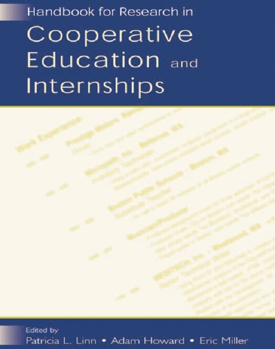 Handbook for Research in Cooperative Education and Internships