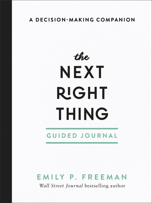 Next Right Thing Guided Journal