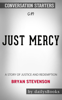 DailysBooks - Just Mercy: A Story of Justice and Redemption by Bryan Stevenson: Conversation Starters artwork