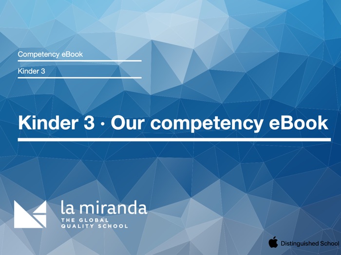 Kinder 3 · Our Competency eBook