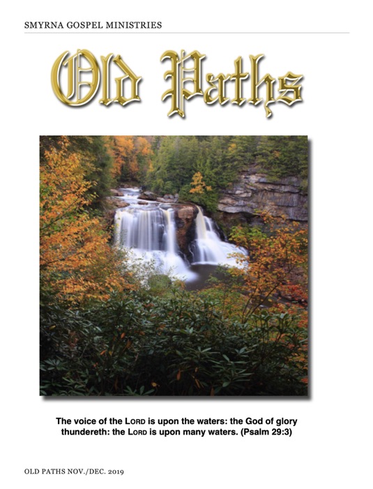 Old Paths Nov./Dec. 2019