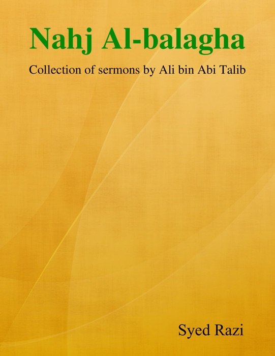 Nahj Al-balagha