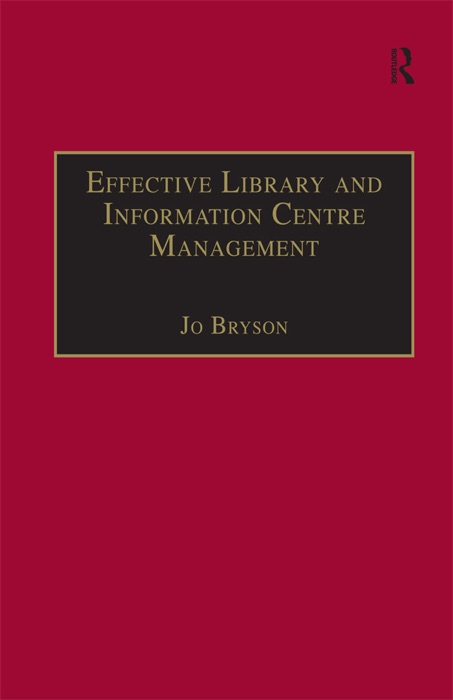 Effective Library and Information Centre Management