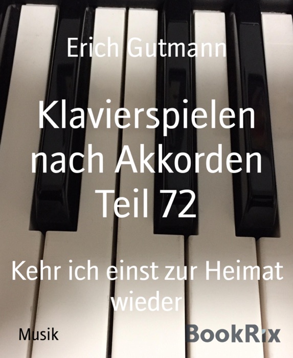 Klavierspielen nach Akkorden Teil 72