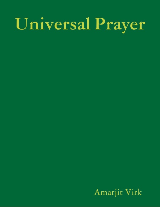 Universal Prayer