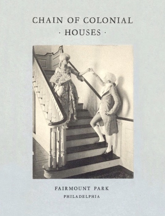 Chain of Colonial Houses