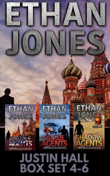 Justin Hall Spy Thriller Series - Books 4-6 Box Set