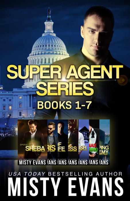 Super Agent Romantic Suspense Series Books 1-7