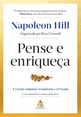 Capa do livro Pense e Enriqueça de Napoleon Hill