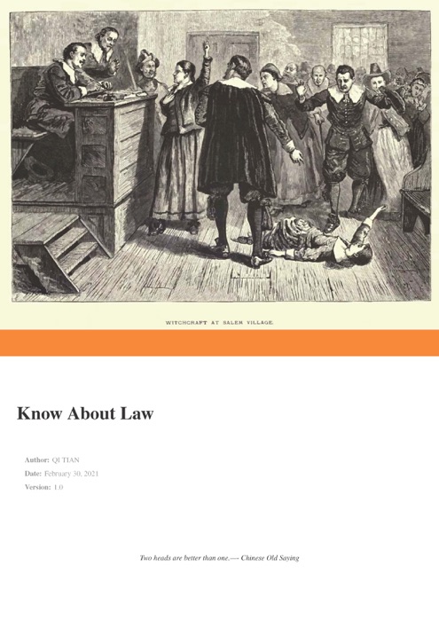 Know About Law