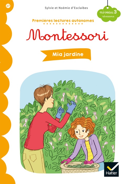 Premières lectures autonomes Montessori Niveau 3 - Mia jardine