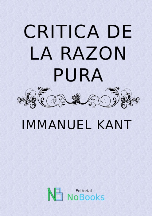 Critica de la razon pura