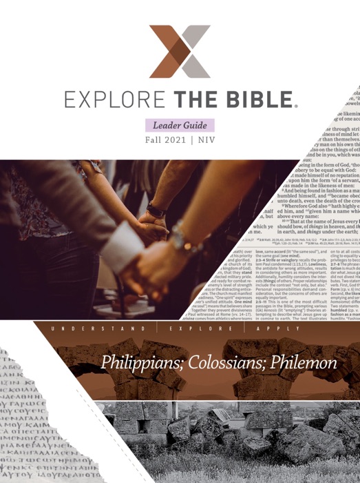 Explore the Bible: Adult Leader Guide - NIV - Fall 2021