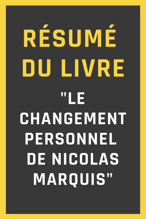 Résumé du livre 