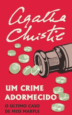 Capa do livro Um Crime Adormecido de Agatha Christie