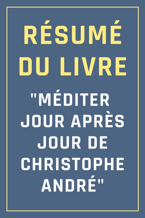 Résumé du livre 