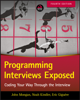 John Mongan, Noah Suojanen Kindler & Eric Giguere - Programming Interviews Exposed artwork