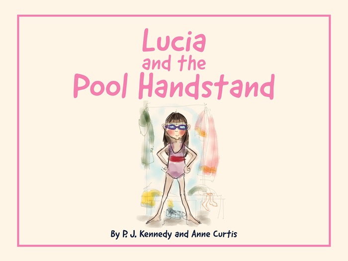 Lucia and the Pool Handstand