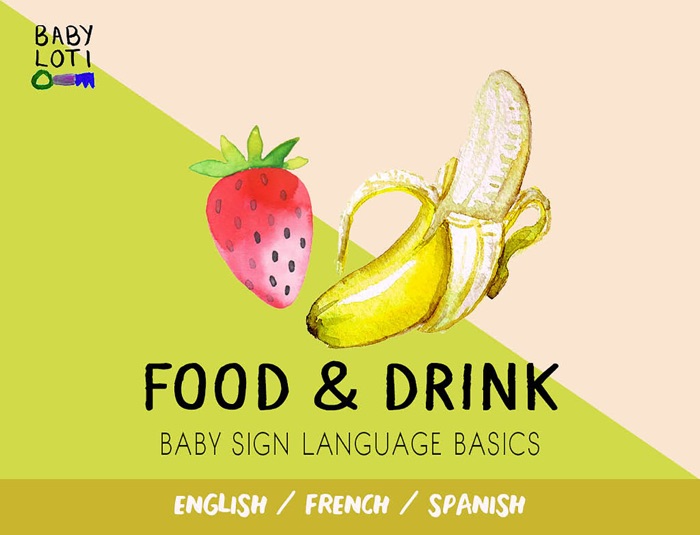 Food & Drink - Baby Sign Language Basics