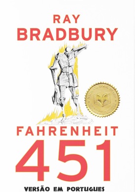 Capa do livro Fahrenheit 451 de Ray Bradbury