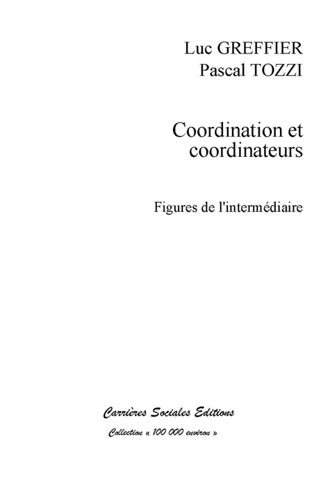 Coordination et coordinateurs